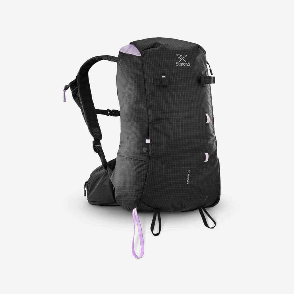 Test du sac à dos de ski randonnée 25L Wilder noir Decathlon